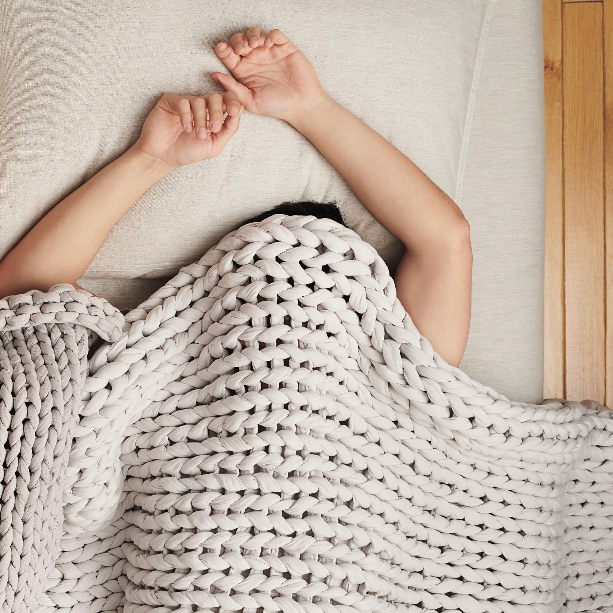 How can weighted blankets help with PTSD?